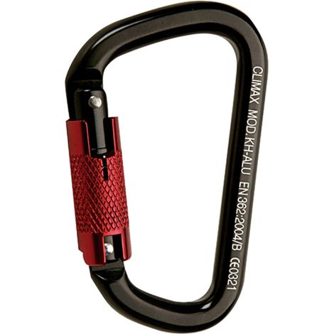 Profi Alu. Kletterkarabiner 22 kN (1/3)