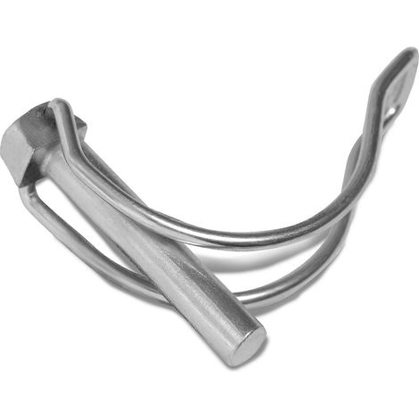 Lot de 10 goupilles pliantes 8,0 mm x 45 mm pour tubes de 40 mm [10] Tube 8 mm x 45 mm (1/5)