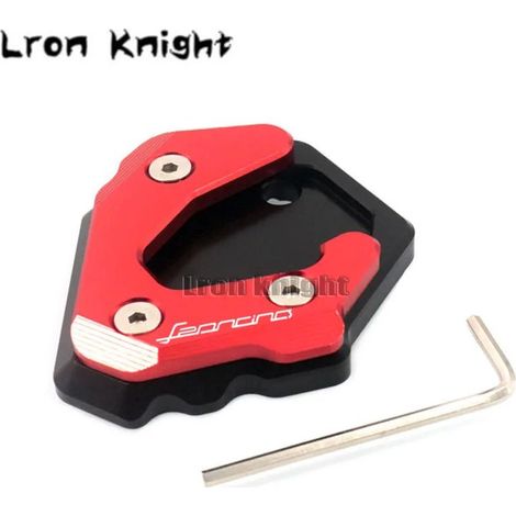 (Rouge) Compatible avec Benelli Leoncino 500 Leoncino500 BJ500 BJ 500 Moto Béquille latérale CNC Extension de béquille Agrandissement maxpower (1/4)