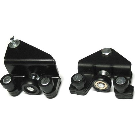 Ensemble de 2 chariots de porte latérale coulissante droite pour Renault Trafic 2001