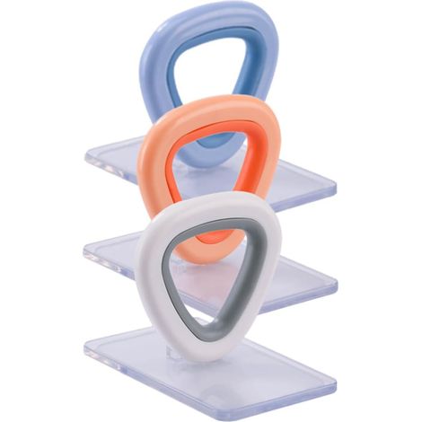 Lève-couvercle de toilettes 3pcs en plastique, poignée pour lunette de WC, accessoires WC pratiques, adapté à tout abattant, pour maison et extérieur (1/5)