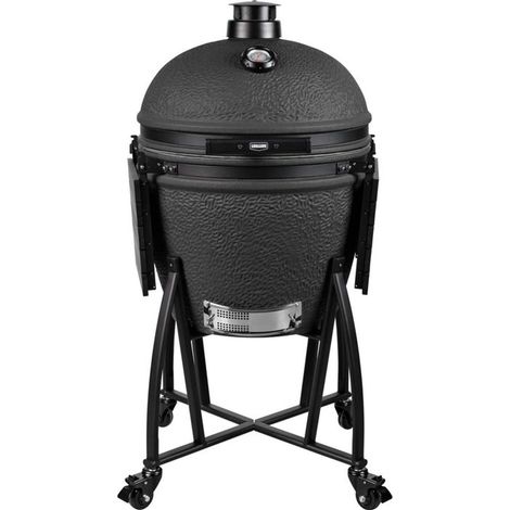 Barbecue kamado à charbon GRILL GURU Prime Matt XL 56 cm noir mat pour 8 convives (1/5)