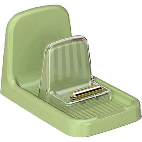 Support de couvercle de casserole de comptoir, étagère de rangement robuste, vert-- (1/5)