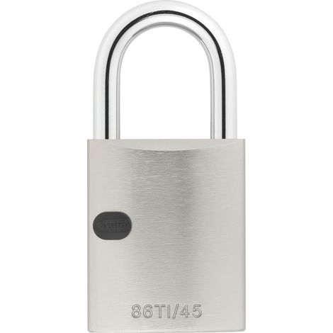 86Ti/45Mm Titalium Padlock Without Cylinder