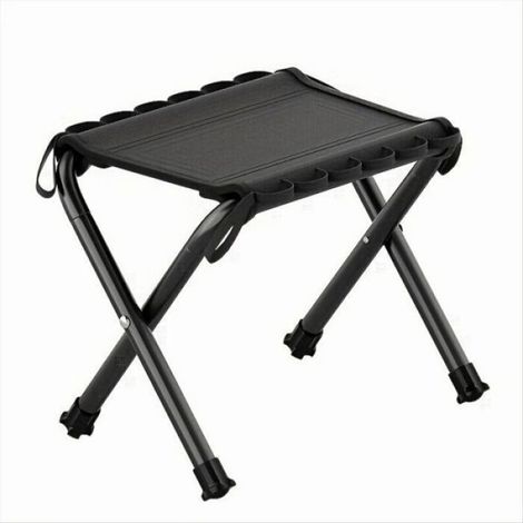 Tabouret Pliant Portable D'Extérieur Tabouret de Camping Antidérapant Chaise de Pêche Étanche Siège de Pique-Nique Outils (1/5)