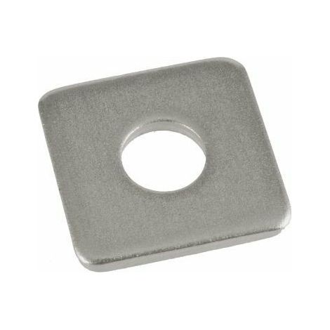 Rondelle carrée pour construction bois inox