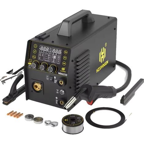Máquina de soldar, 5 funciones en 1, diseño portátil, con antorcha de 17 V. (1/2)