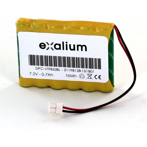 Batterie 7.2V 0.7Ah Ni-MH pour VeriFone Nurit 3020