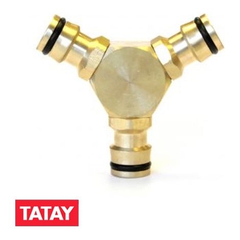 Derivación triple Y metal Line TATAY