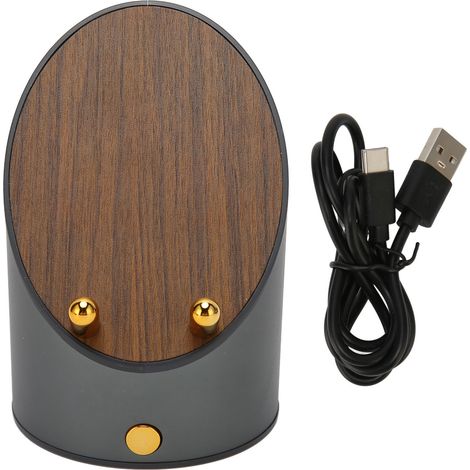 Enceinte Bluetooth Rétro Multifonction HiFi Stéréo Grave Puissant Haut-parleur sans Fil avec Capteur et Réveil (1/5)