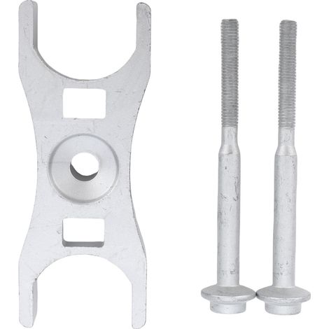 Plaque de Serrage Injecteur Diesel 04L130216 Clamping Jaw pour Audi A4 Cabriolet Limousine Sportback 2.0 TDI - Ensemble 4 Pièces, Aluminium