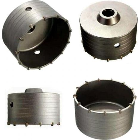 FRESA CAROTATRICE A TAZZA 110MM PER MURO FRESE PIETRA CALCESTRUZZO CEMENTO (1/5)