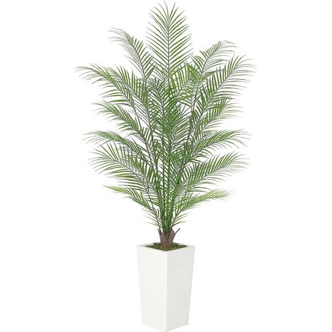 Plante artificielle grand palmiers plantes artificielles 122 cm Plantes artificielles pour décoration de bureau Arbre artificiel comme réel pour l'extérieur, l'intérieur, jardin, salon, chambre (1/5)