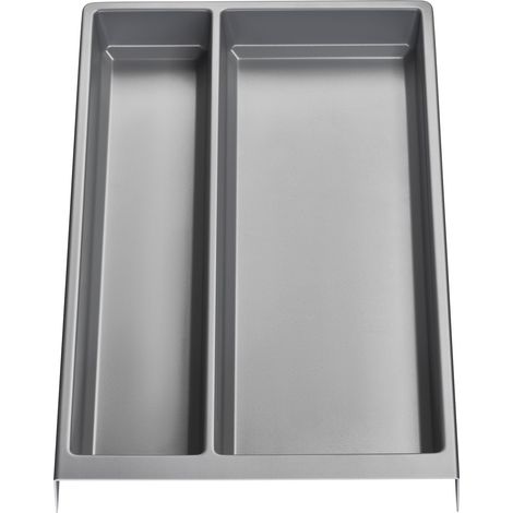 Mehrzweckeinsatz SEPARADO Individual silbergrau genarbt (300 x 474 x 51 mm) Schubladeneinsatz ab 40cm Schrankbreite für große Küchenutensilien von SOTECH