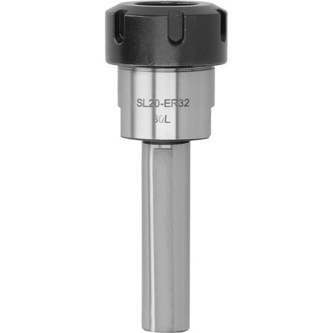 Tige d'extension de pince de tour, tige droite, arbre de taraudage, accessoires CNC SL20-ER32-80L (1/5)