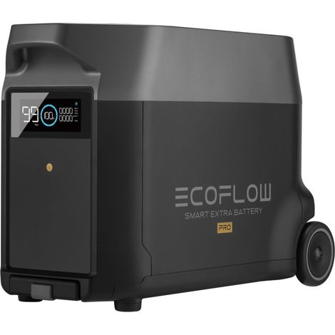 EcoFlow DELTA Pro batería adicional 3600Wh negra (1/5)