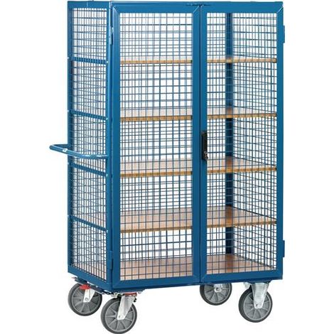 Fetra Kastenwagen, offen, mit Drahtgitter und Doppel-Flügeltür verkleidet 1000x680 (1/2)