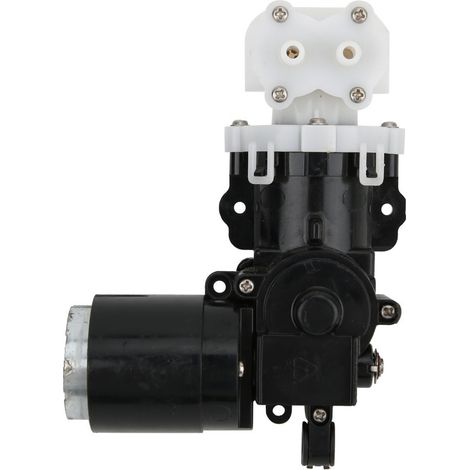 Pompe à eau 12 V 0,9 A, auto-amorçante, monocylindre, à piston, hauteur de refoulement de 10 mètres. (1/5)