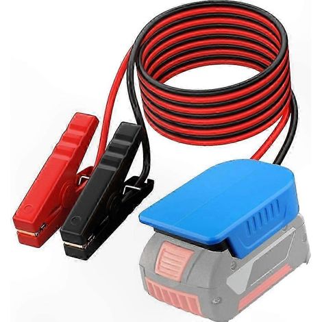 Adaptateur de démarrage pour voiture 18 V 1,8 m avec câble de démarrage pour la charge de la batterie de voiture (1/5)