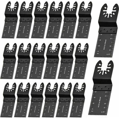 Set 20 lames oscillantes métalliques universelles 35mm pour échelle multifonctionnelle (1/5)