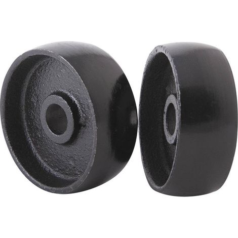 Paire de roues fixes ø90x33mm pour cric rouleur OH 5306 - SA 5391 - CLAS Equipements