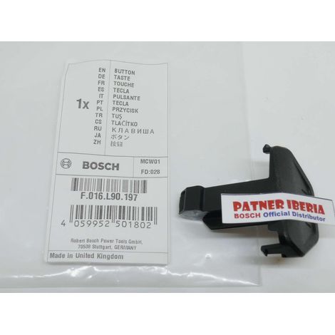 Repuesto original BOSCH F016L90197 Tecla