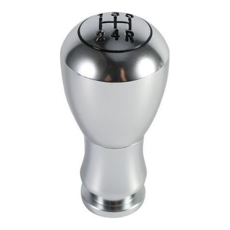 Eosnow Universal 5-Gang-Schaltknauf für Pkw (manuell/automatisch) Silber (1/5)