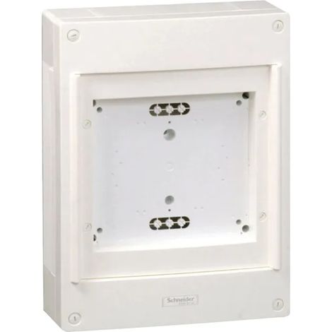 Coffret saillie avec platine pour pose DDB EDF tarif bleu mono ou triphasé 236x450x123mm PRAGMA