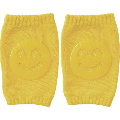 2 genouillères bébé, coton respirant, antidérapant, unisexe, pour nourrissons (1/5)
