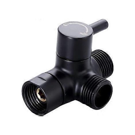 Vanne inverseuse de douche à 3 voies, vanne inverseuse de bras de douche G1/2 (1/5)