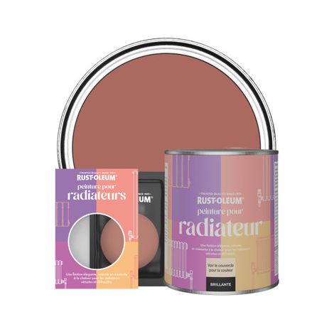 Rust-Oleum Peinture pour radiateurs brillante - Saumon (1/3)