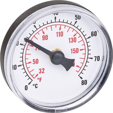Thermometre 0-80°C convient pour robinet spherique 90 045 96-99