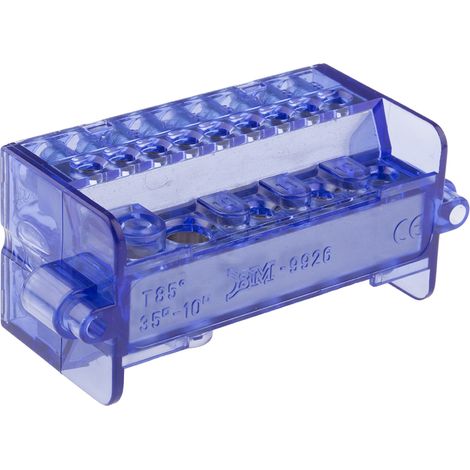 Bloc de distribution RS PRO 26 voies, raccordement A visser, section de fils 35 mm² ( Prix pour 1 ) (1/3)