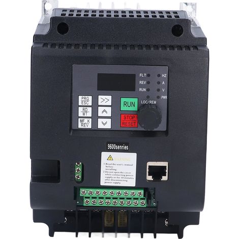 Convertisseur d'onduleur de fréquence convertisseur ABS monophasé 220V en 3 380V 5,5 kW