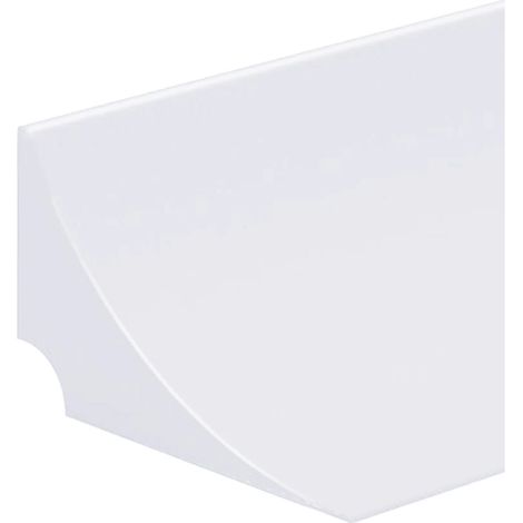 (white 50cm)Silicone Water Waterstop Strip Barrier Bathroom Kitchen Floor Retaining Waterproof Barrier Bendable Countertop Waterstop Strip (1/4)