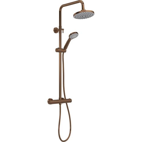 Round Thermostatic Bar Valve & Kit
