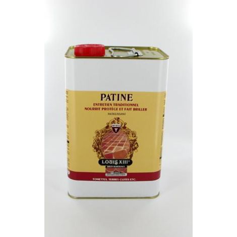 Cire Patine Tomettes LOUIS XIII, 5 litres INCOLORE (1/2)