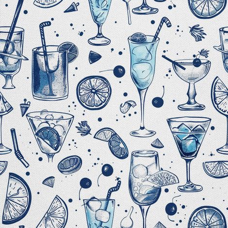 Outdoor-Dekostoffe Oxford - Motiv Cocktail DX8321 (1/5)
