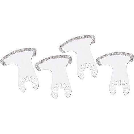 Kit de 4 Lames de Scie, Lames de Scie Diamantées Type de Trou Universel Lames de Mélange Multifonction Outils pour Couper et Tailler Les Carreaux Ciment (1/5)
