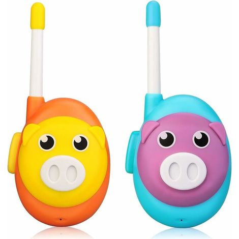 Paire de talkies-walkies enfant, bande dessinée, pour 3-12 ans – DELKEVIC (1/5)