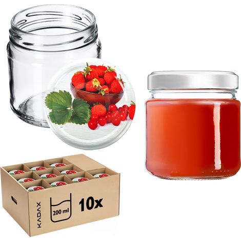 KADAX Glas Klara 200ml fi66 TO-210 Paket 10 Stück + (1/5)