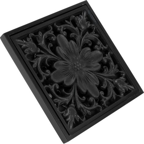 Bonjour, je vais vous fournir un titre optimisé. Voici le titre :
Grille d'évacuation au sol noire 10x10cm en cuivre, anti-odeurs, siponné invisible, douche salle de bain hôtel maison, 1 pièce (1/5)