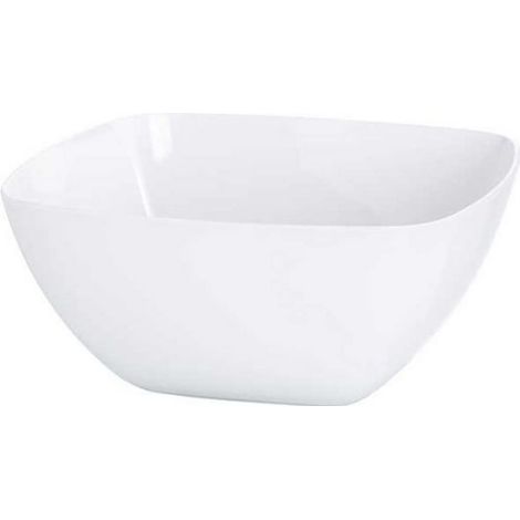 Saladier-bol en plastique 20cm blanc (1/3)