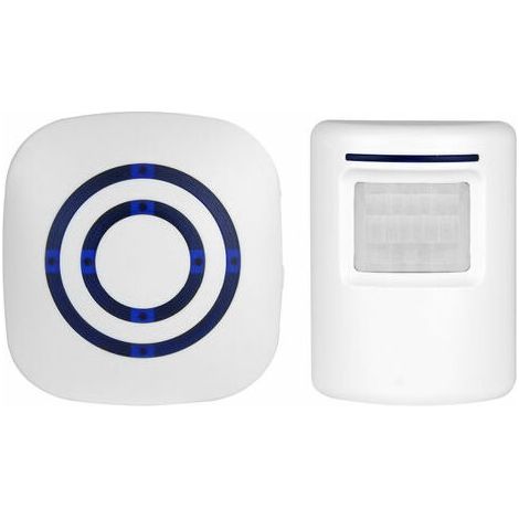 Infrared induction doorbell with 38 ringtones. Plug-in infrared induction doorbell. Welcome wireless induction doorbell. (1/5)