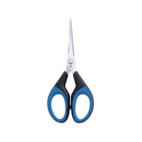 WEDO Schere 9896 5,5Zoll 15,2cm Edelstahl Gummigriff Softcut (1/2)