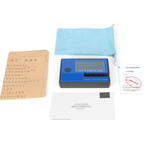 Compteur de Transmission de Film de fenêtre portatif LS162A, testeur de rejet de teinte UV IR 1400nm