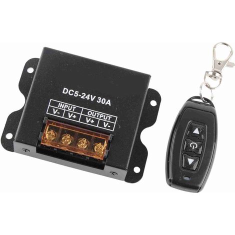Variateur LED monochrome 3 touches RF télécommande sans fil puissante (1/5)