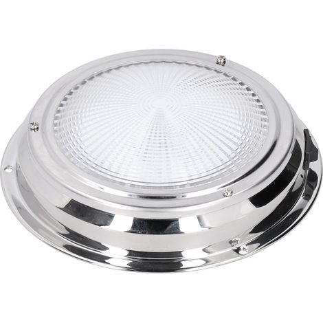 12V LED-Deckenleuchte, warmweiß, staubdicht, hohe Helligkeit, Innenbeleuchtung für Boote, Wohnmobile, Busse (1/5)