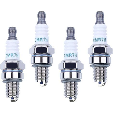 4 x CMR7H Spark Plugs for Shindaiwa 3699-91867 Red Max 369991867,506615101,54426090, for Husqvarna 581362301 for Stihl Redmax Blowers Brushcutters Trimmers Chainsaws (1/5)