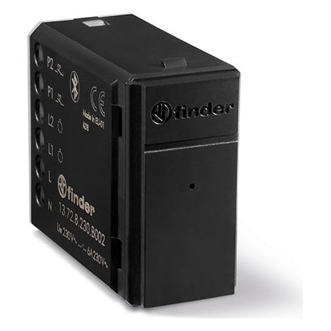YESLY Elektronische Bluetooth Multifunktionrelais Schwarz Farbe Typ 13.72 Finder 13728230B002